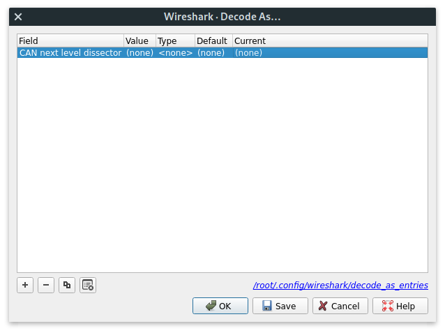 Wireshark Decode as..